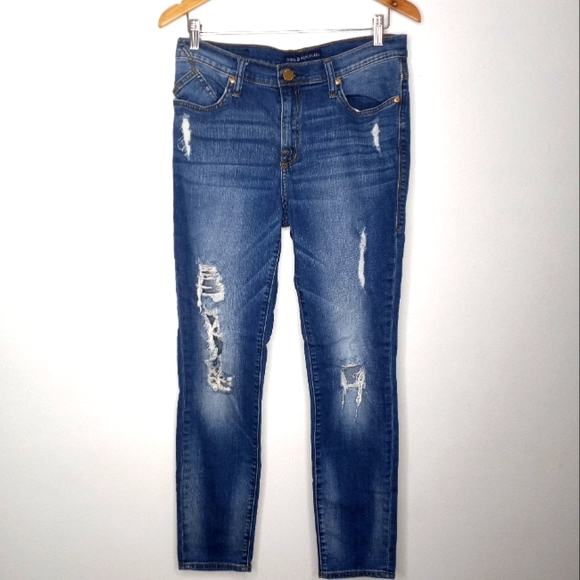 Rock & Republic Denim - Rock & Republic Distressed Denim Jeans Size 12